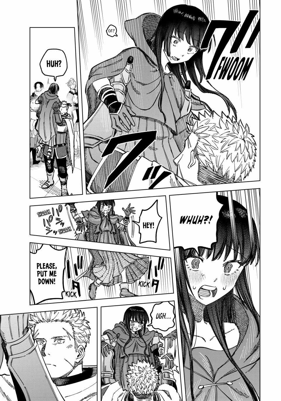 Read The Witch and the Mercenary Manga Online