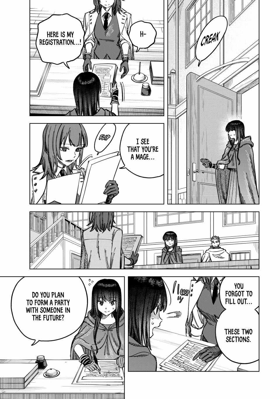 Read The Witch and the Mercenary Manga Online