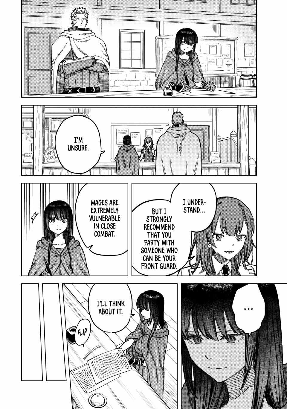 Read The Witch and the Mercenary Manga Online