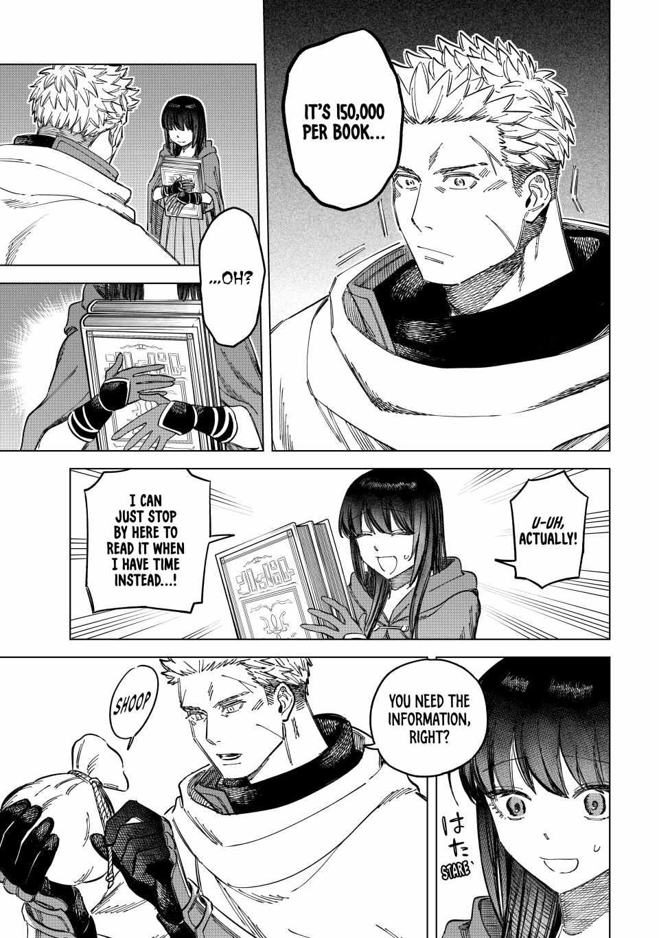 Read The Witch and the Mercenary Manga Online