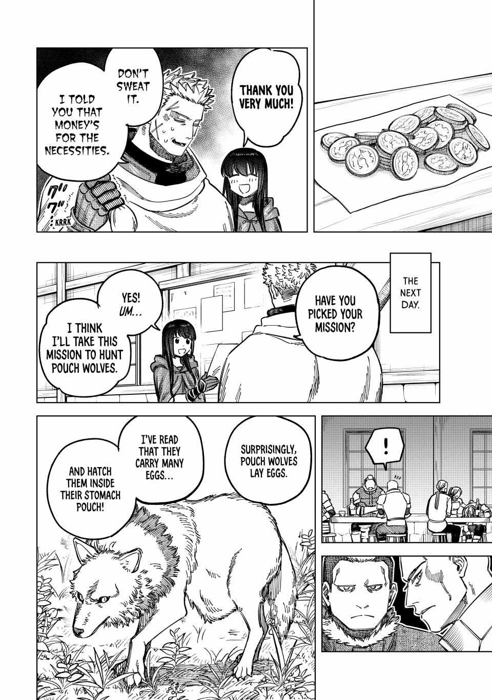 Read The Witch and the Mercenary Manga Online