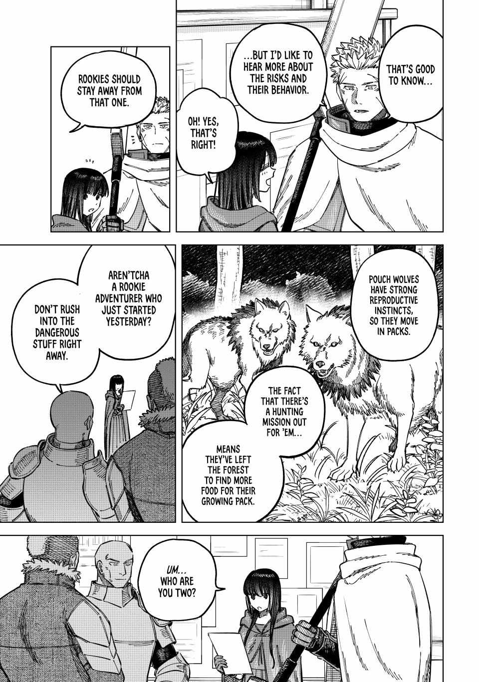 Read The Witch and the Mercenary Manga Online