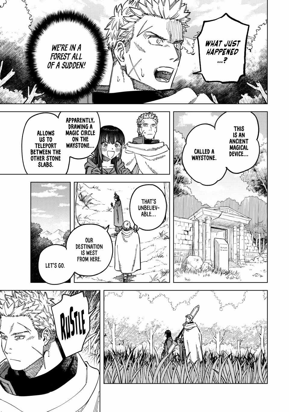 Read The Witch and the Mercenary Manga Online