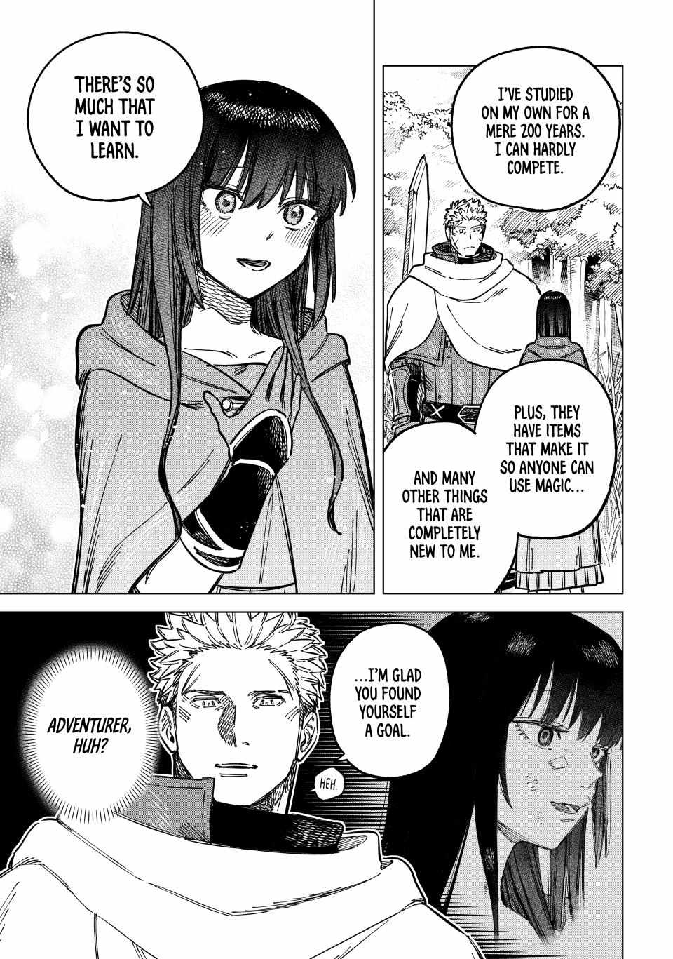 Read The Witch and the Mercenary Manga Online