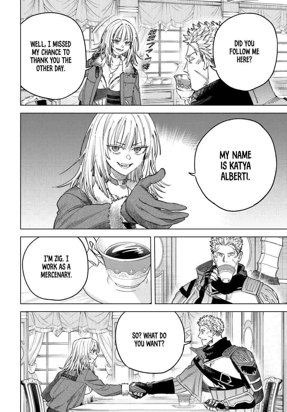 Read The Witch and the Mercenary Manga Online