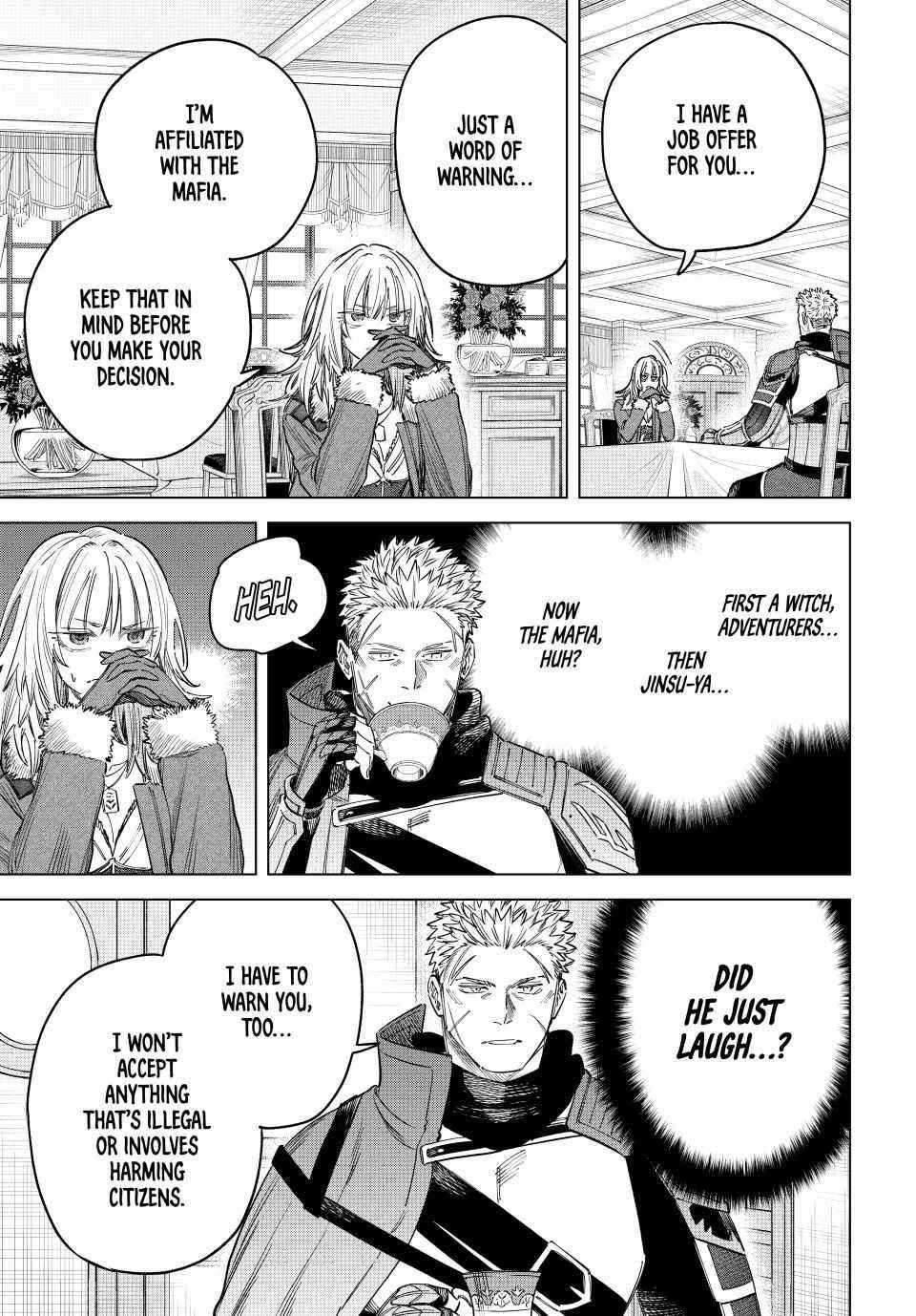 Read The Witch and the Mercenary Manga Online