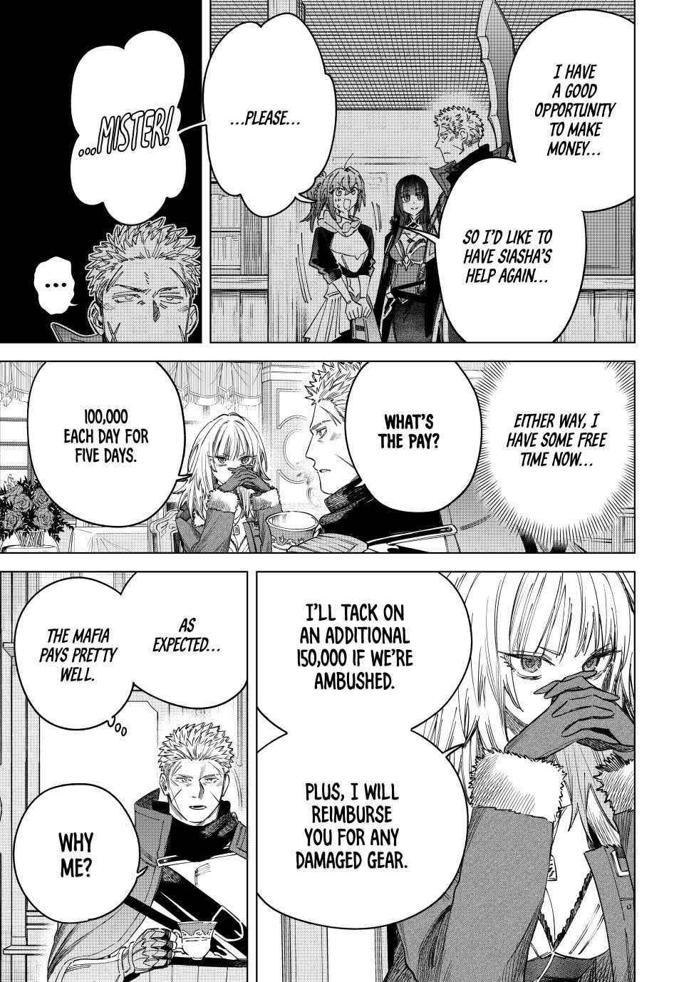 Read The Witch and the Mercenary Manga Online