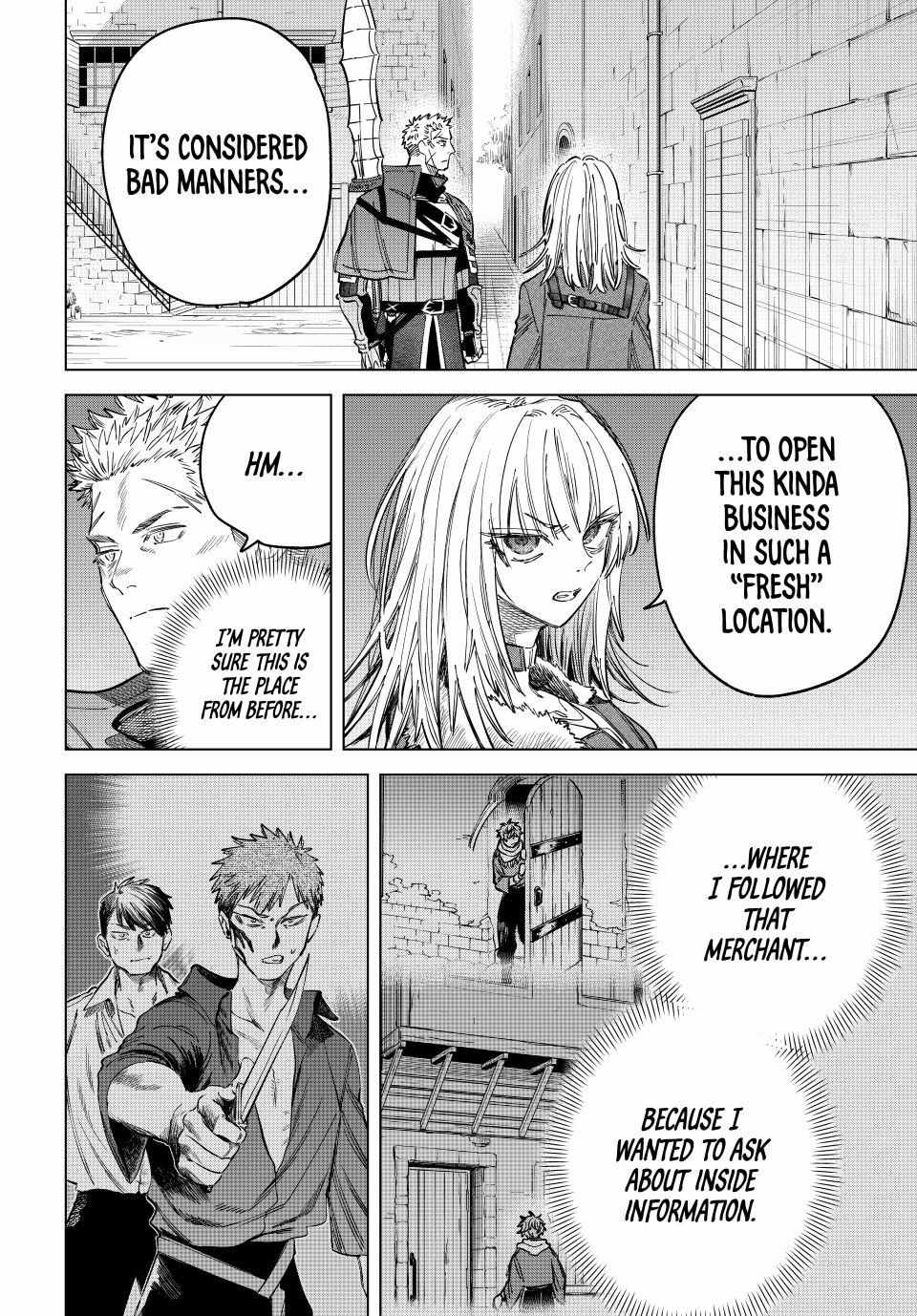 Read The Witch and the Mercenary Manga Online