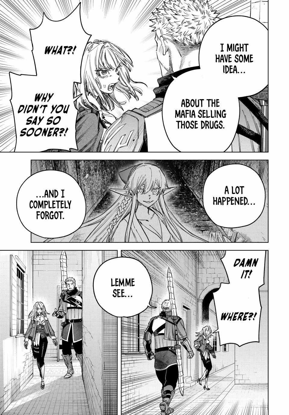 Read The Witch and the Mercenary Manga Online