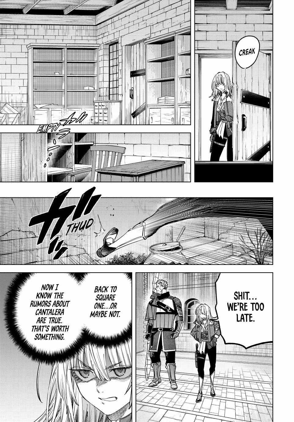 Read The Witch and the Mercenary Manga Online