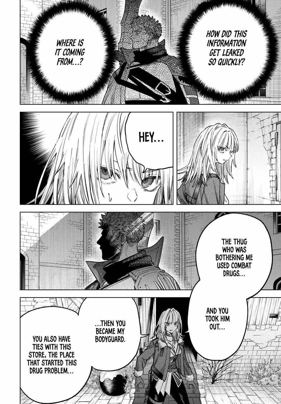 Read The Witch and the Mercenary Manga Online