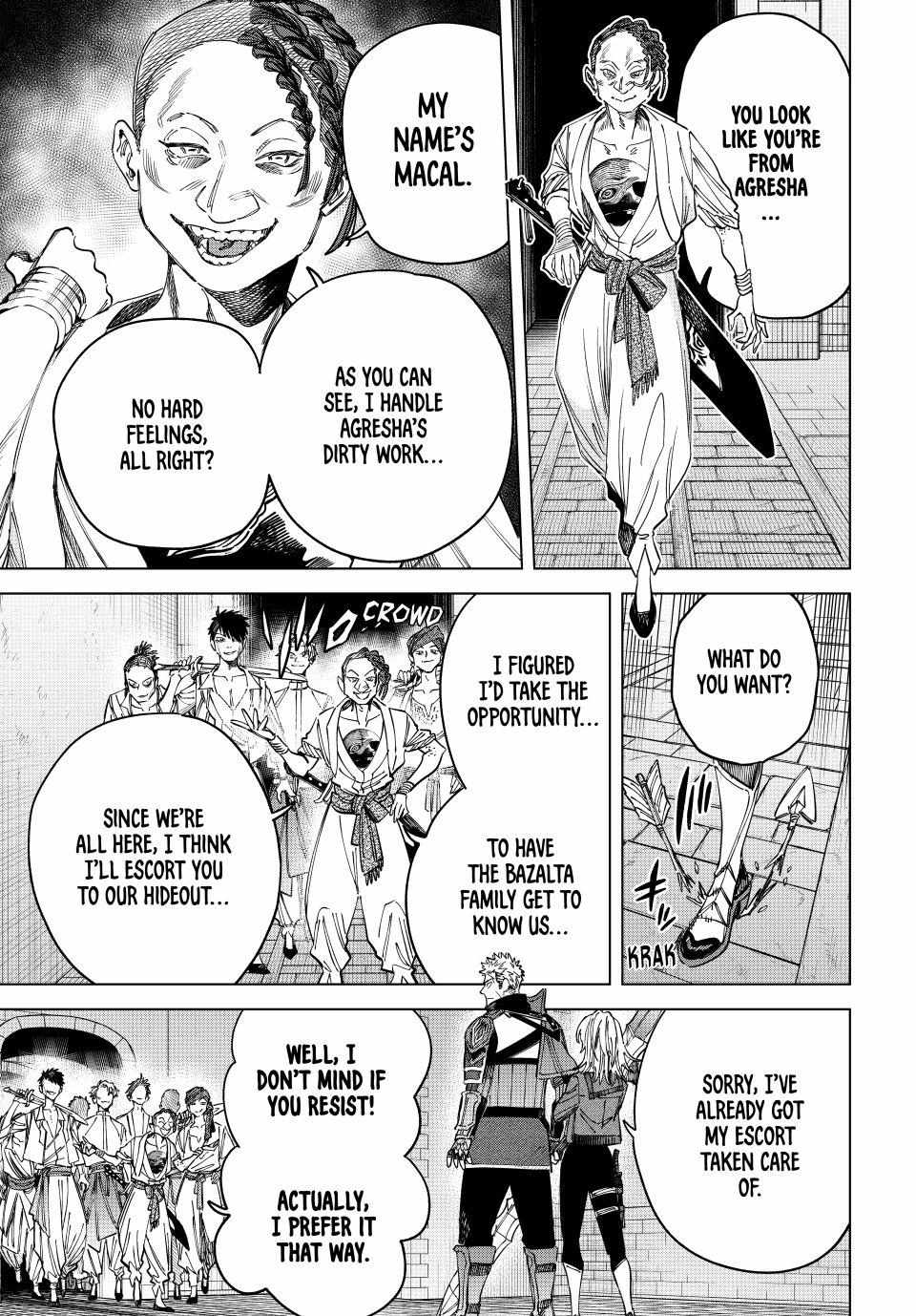 Read The Witch and the Mercenary Manga Online