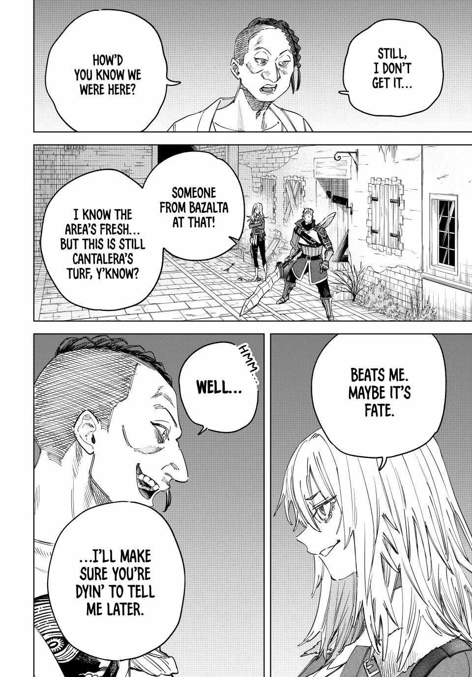 Read The Witch and the Mercenary Manga Online