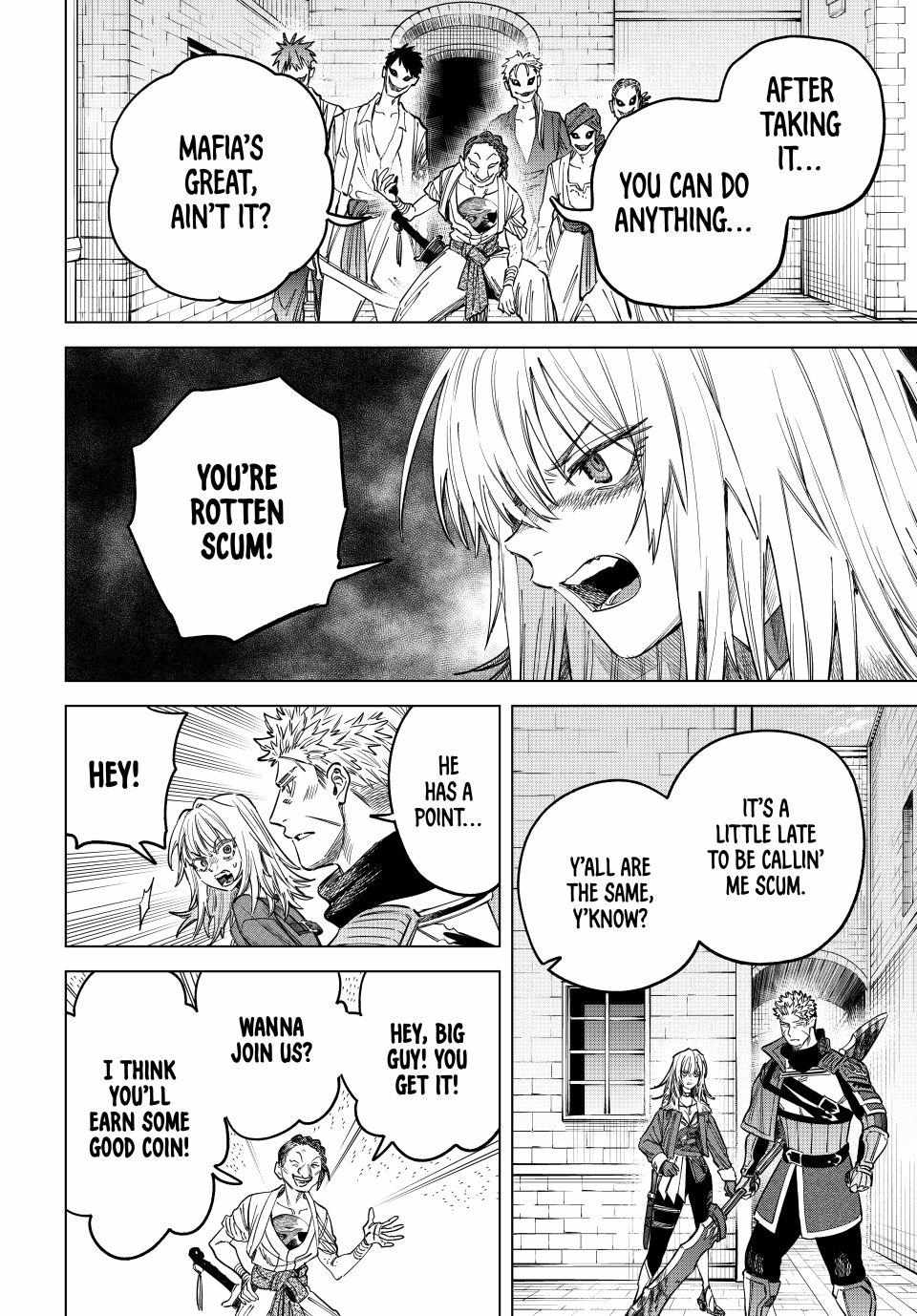 Read The Witch and the Mercenary Manga Online