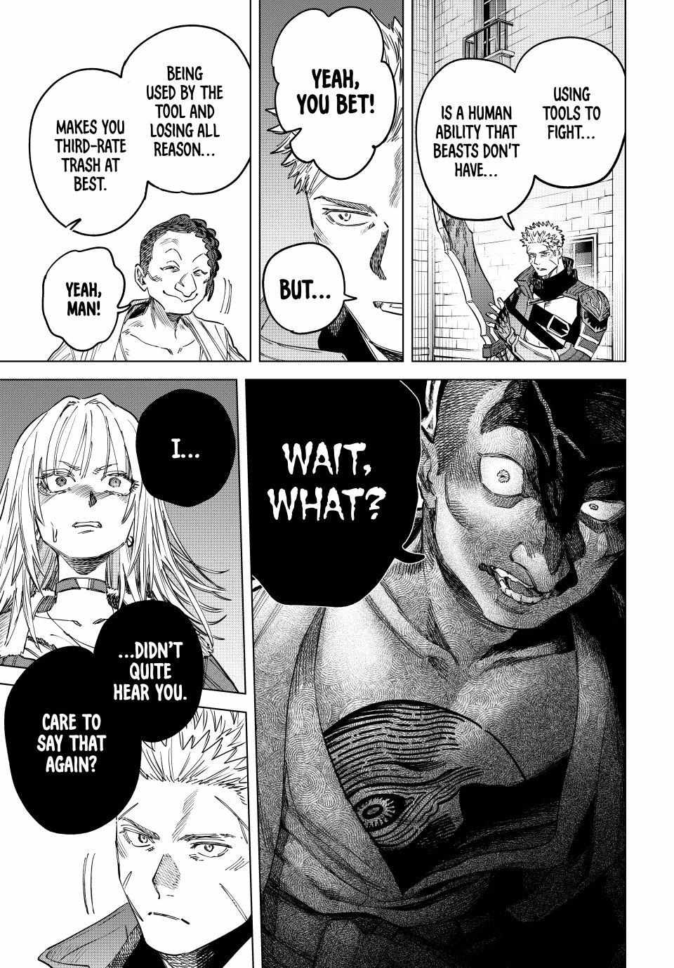 Read The Witch and the Mercenary Manga Online