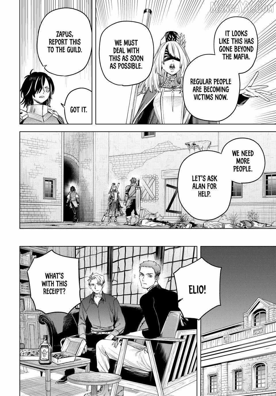 Read The Witch and the Mercenary Manga Online