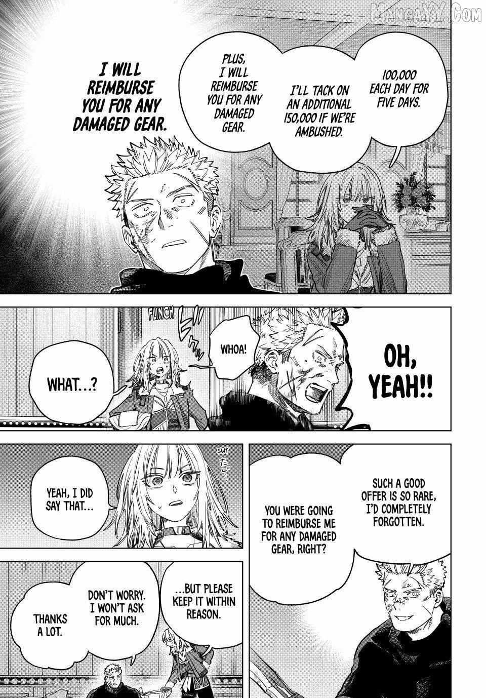 Read The Witch and the Mercenary Manga Online