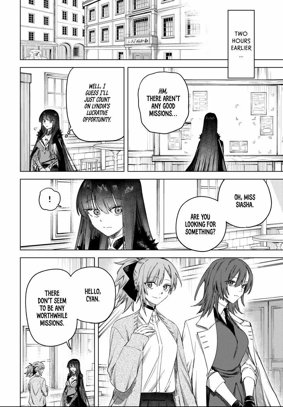 Read The Witch and the Mercenary Manga Online