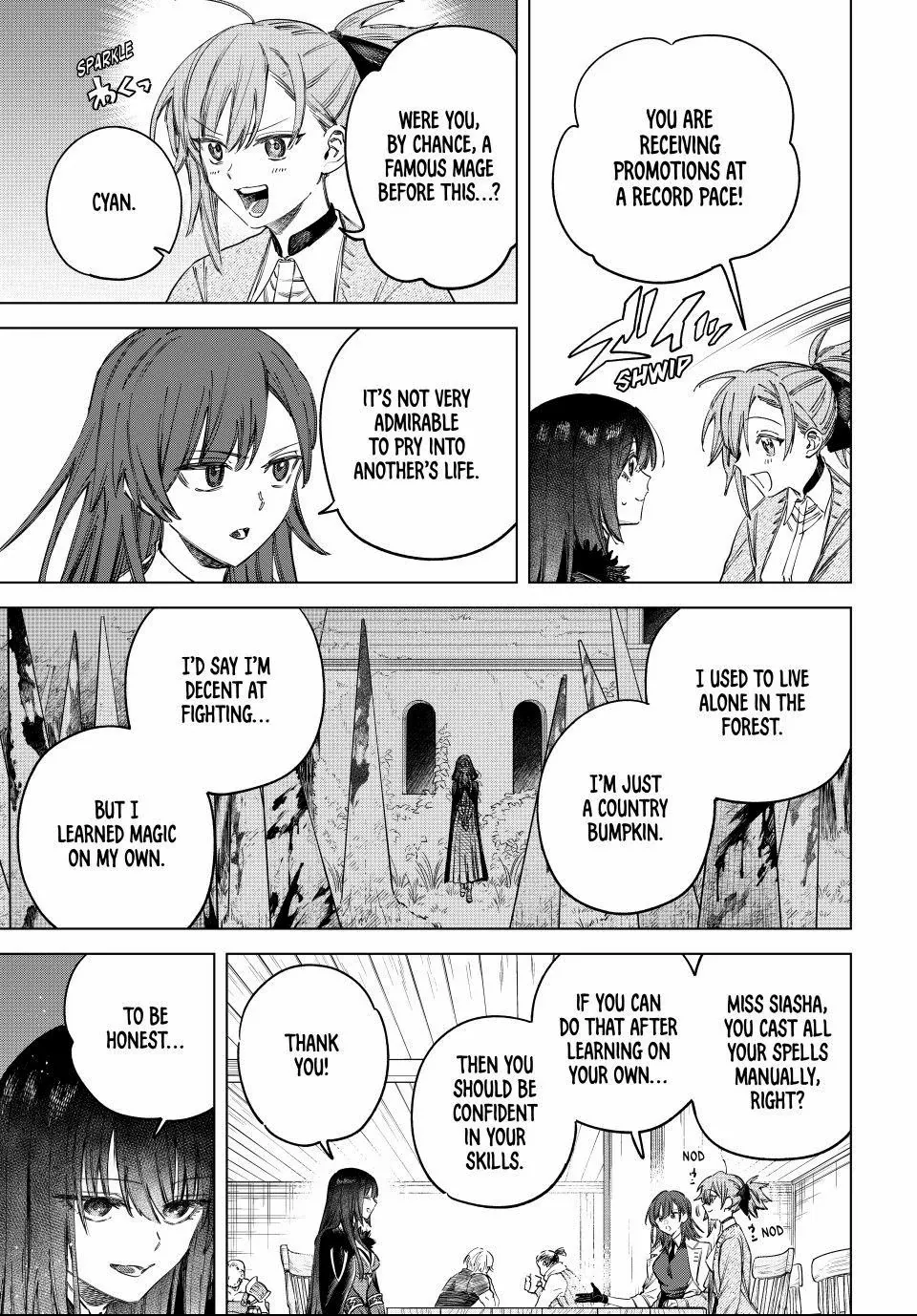 Read The Witch and the Mercenary Manga Online