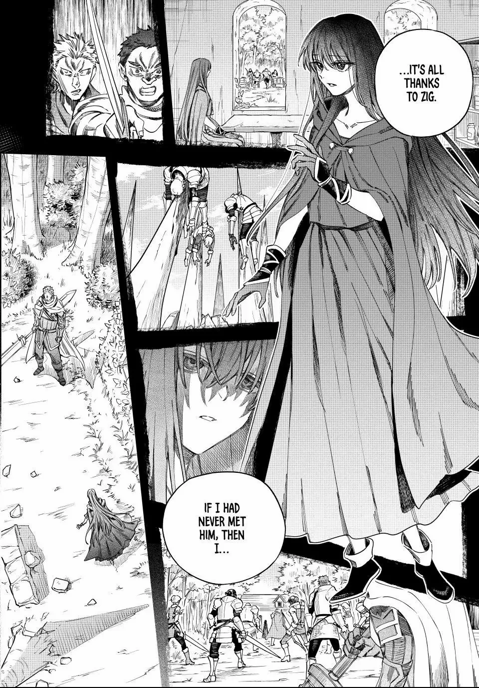 Read The Witch and the Mercenary Manga Online