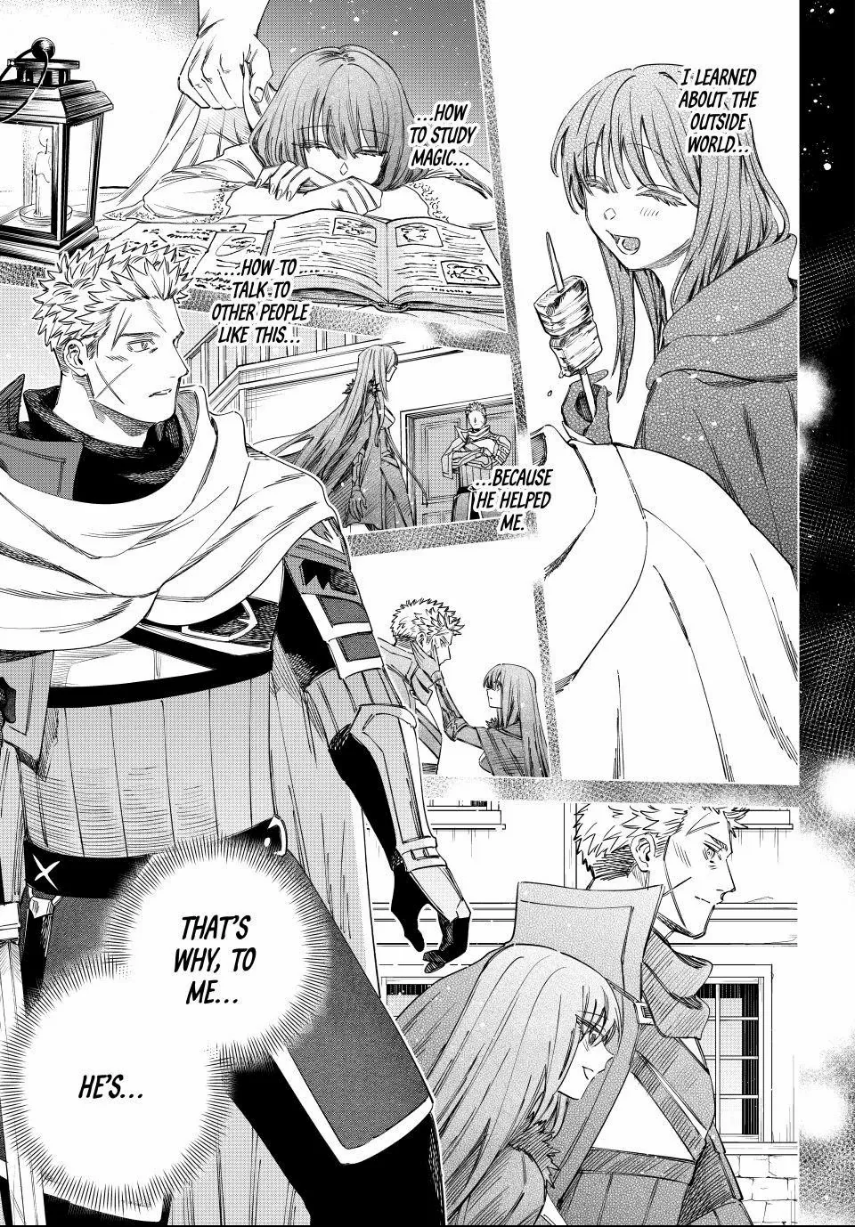 Read The Witch and the Mercenary Manga Online