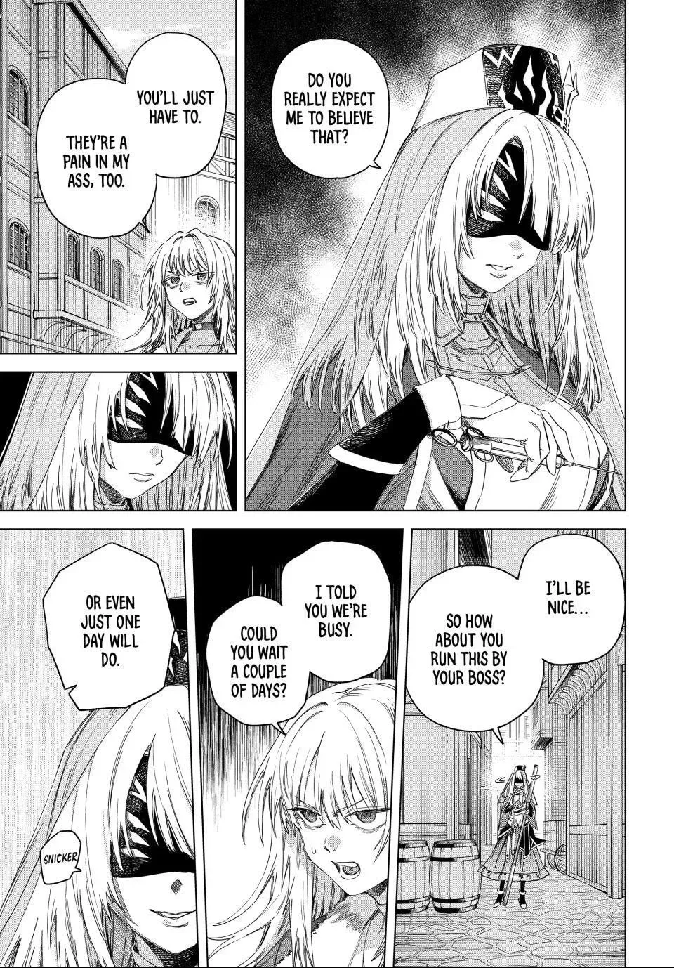 Read The Witch and the Mercenary Manga Online