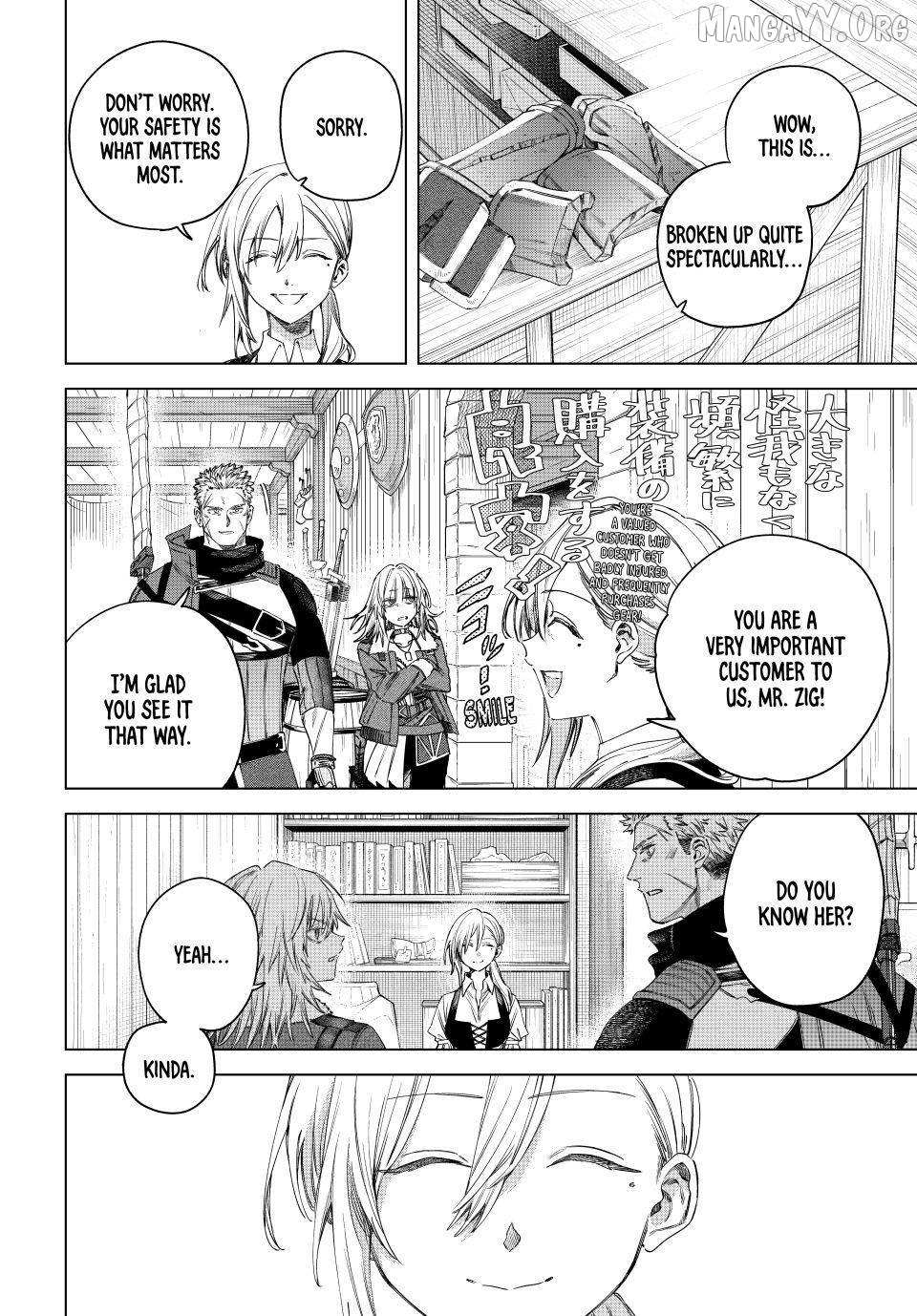 Read The Witch and the Mercenary Manga Online