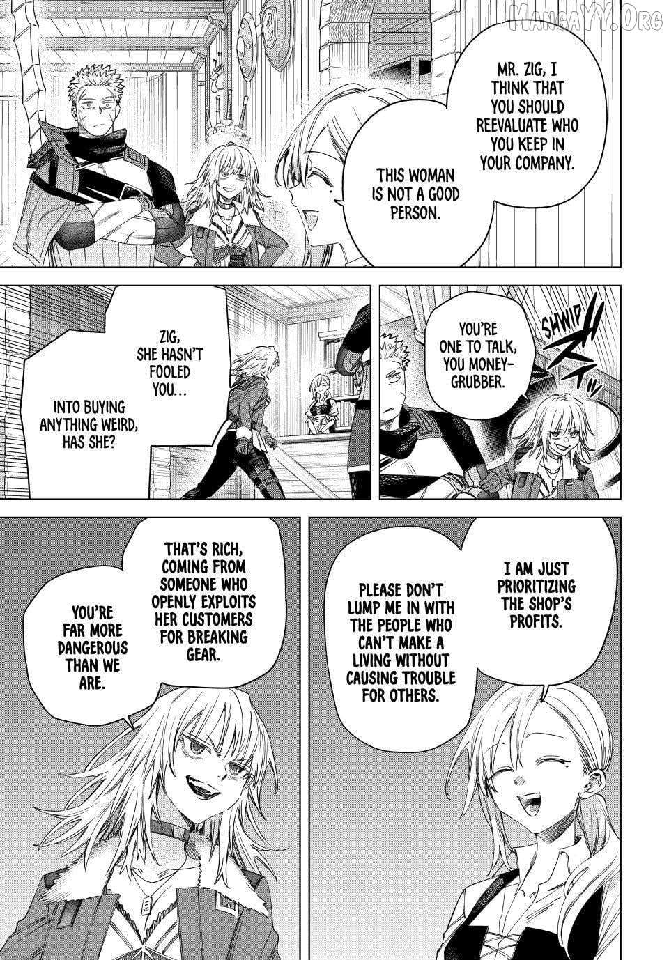 Read The Witch and the Mercenary Manga Online