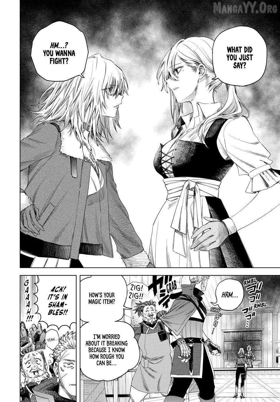 Read The Witch and the Mercenary Manga Online
