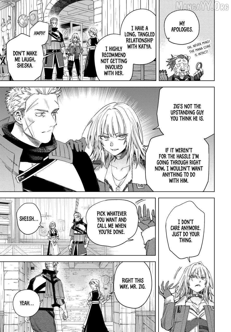 Read The Witch and the Mercenary Manga Online