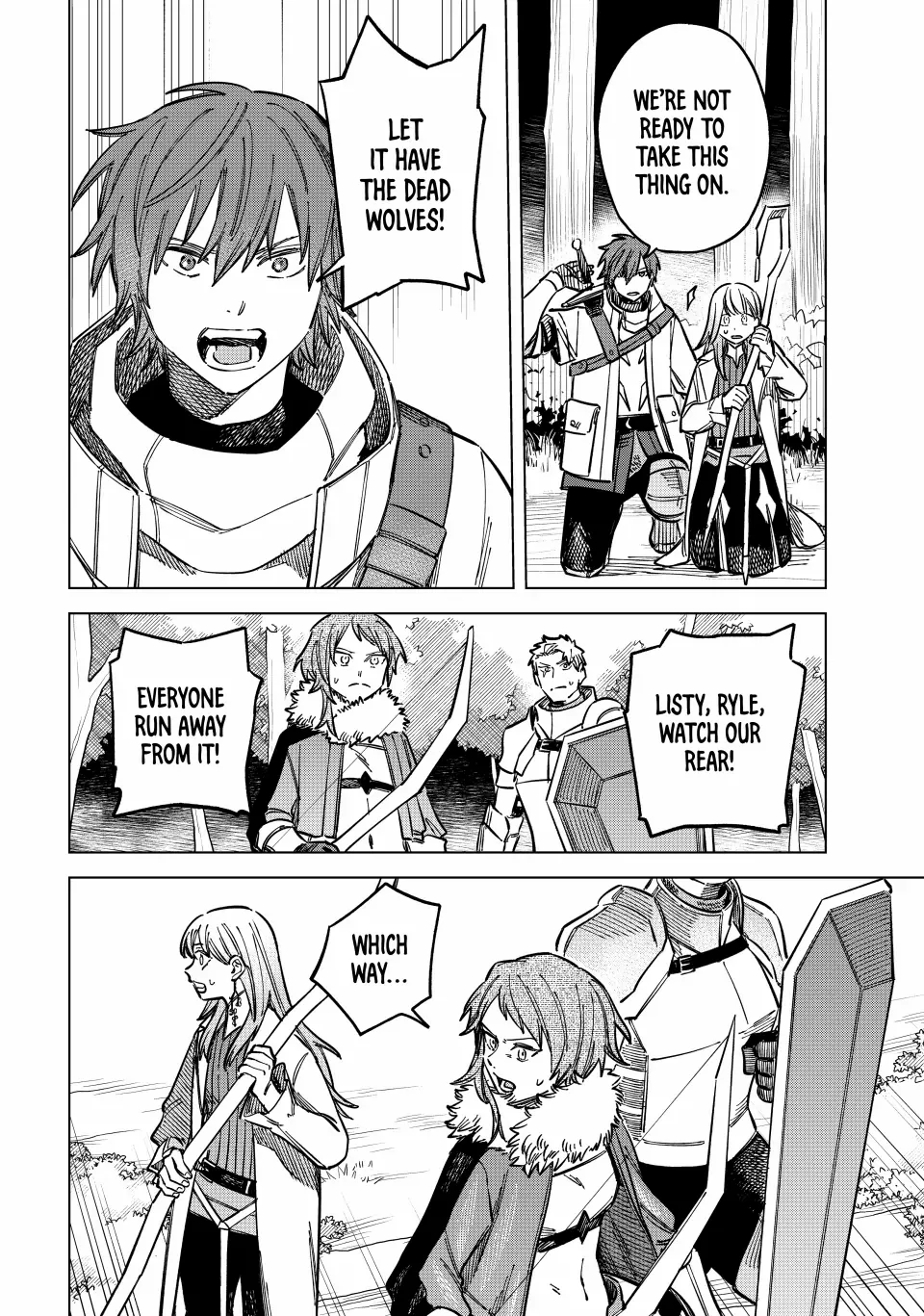 Read The Witch and the Mercenary Manga Online