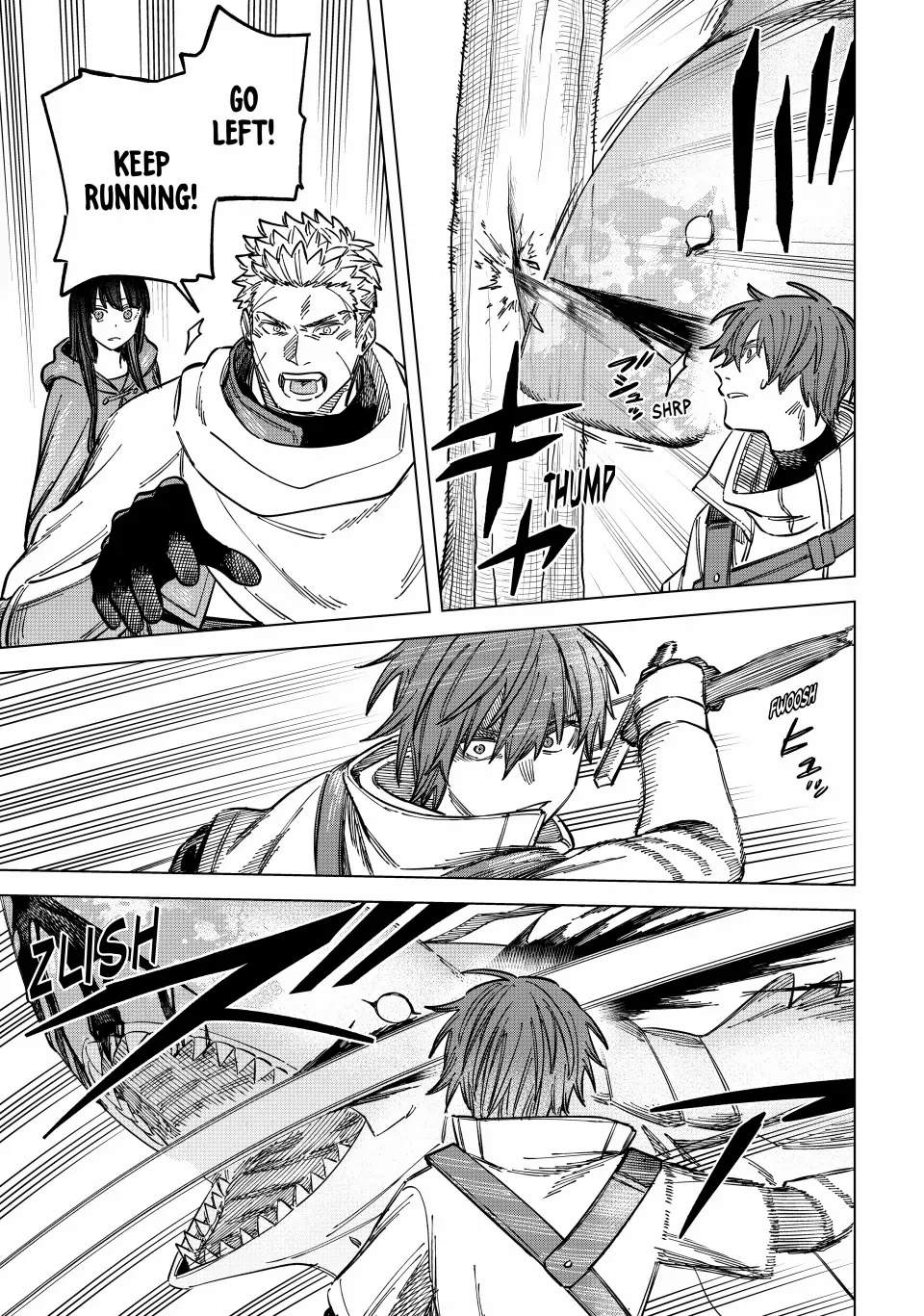 Read The Witch and the Mercenary Manga Online