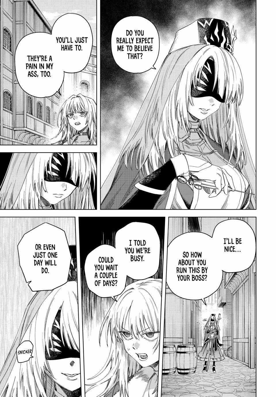 Read The Witch and the Mercenary Manga Online