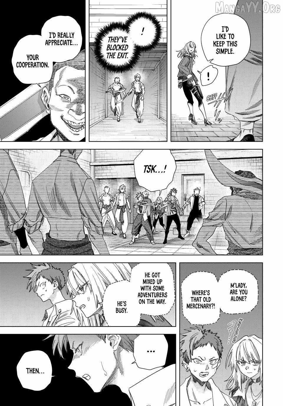 Read The Witch and the Mercenary Manga Online