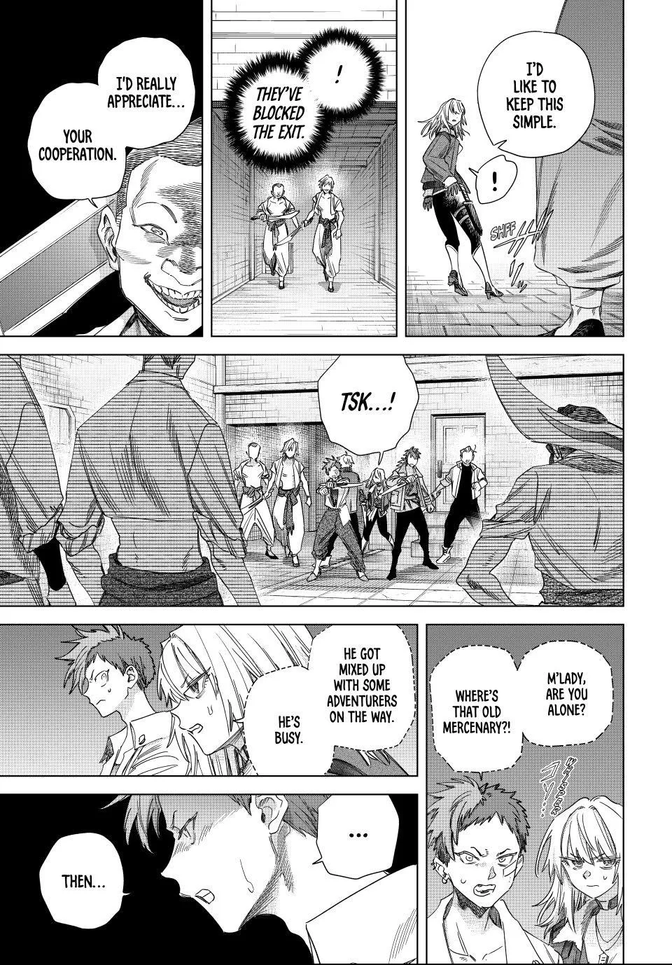 Read The Witch and the Mercenary Manga Online