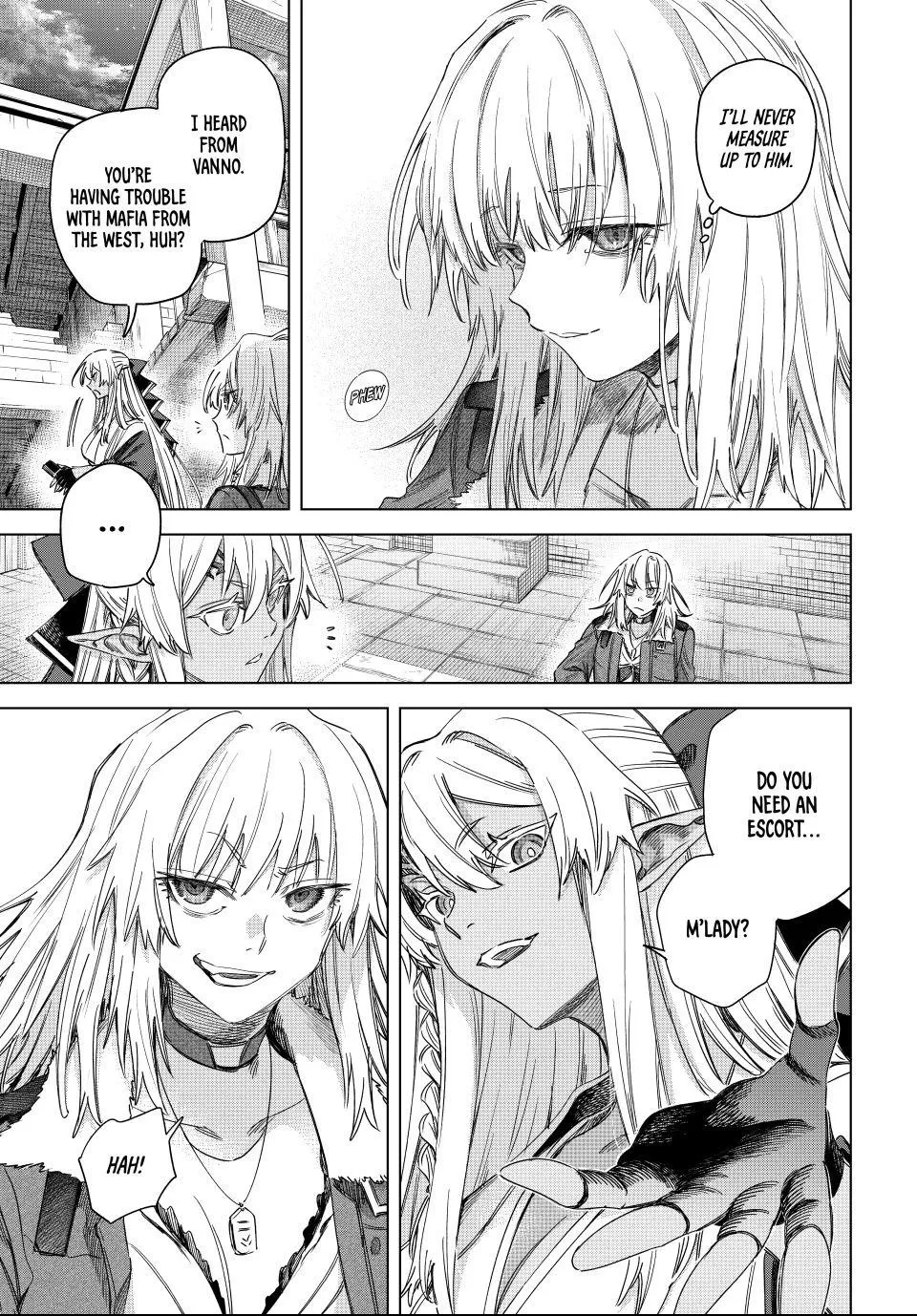 Read The Witch and the Mercenary Manga Online