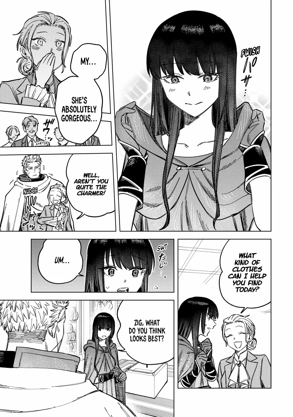 Read The Witch and the Mercenary Manga Online