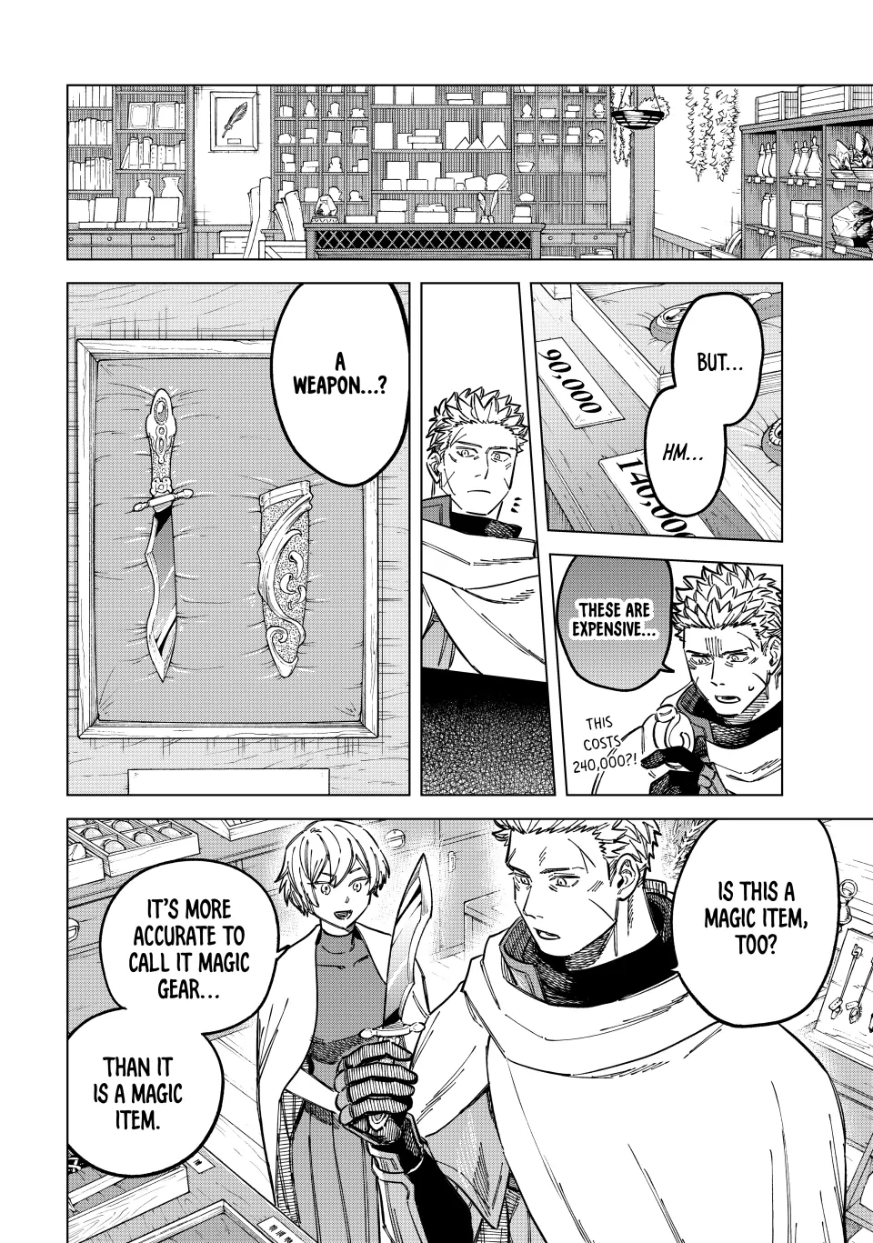 Read The Witch and the Mercenary Manga Online