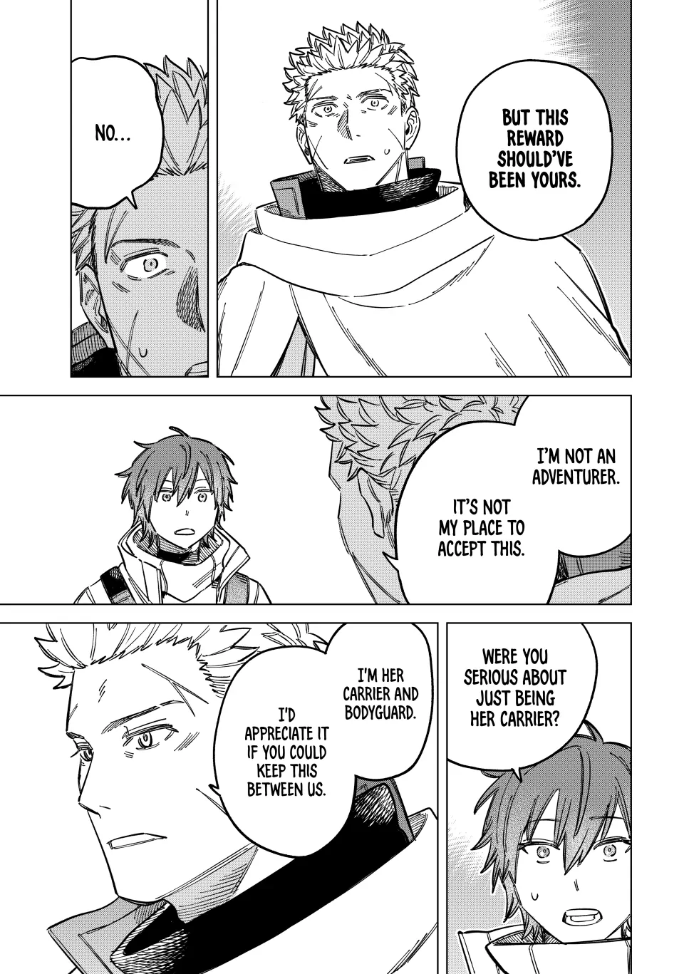 Read The Witch and the Mercenary Manga Online