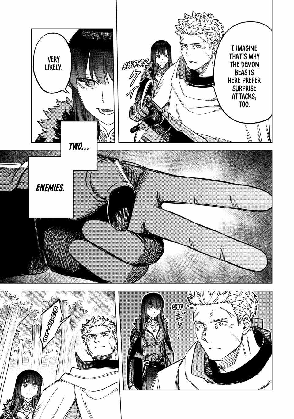 Read The Witch and the Mercenary Manga Online