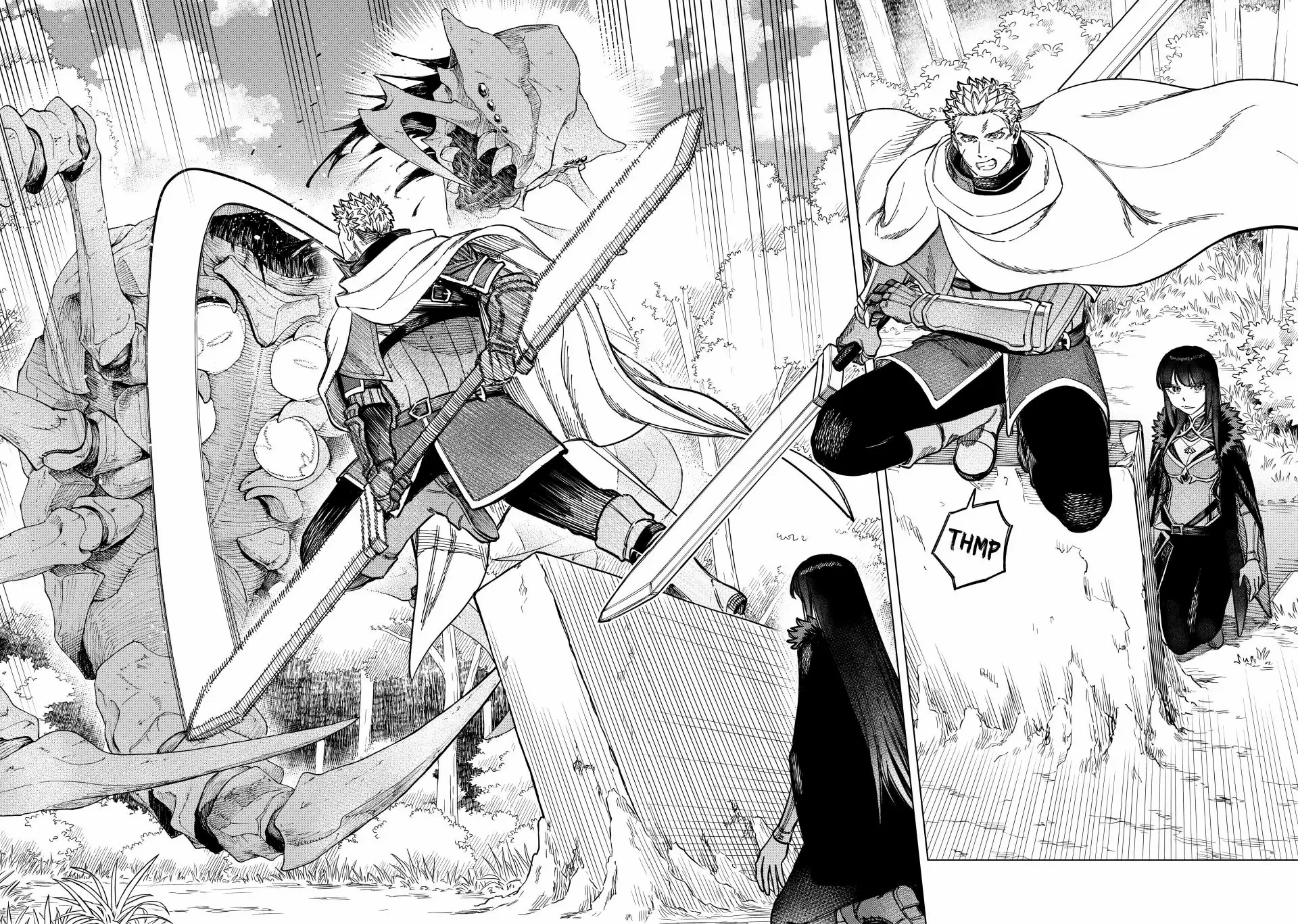 Read The Witch and the Mercenary Manga Online