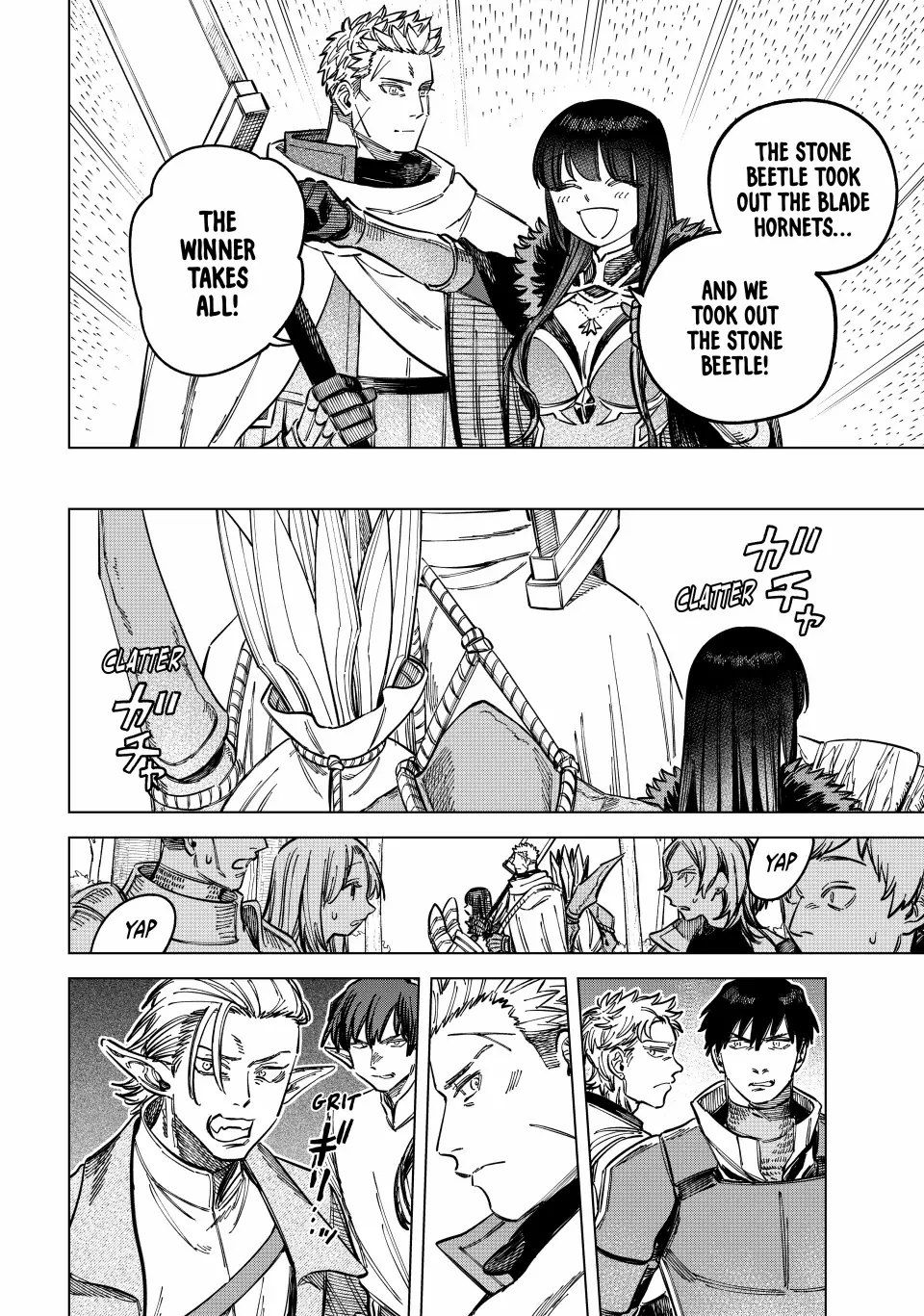 Read The Witch and the Mercenary Manga Online