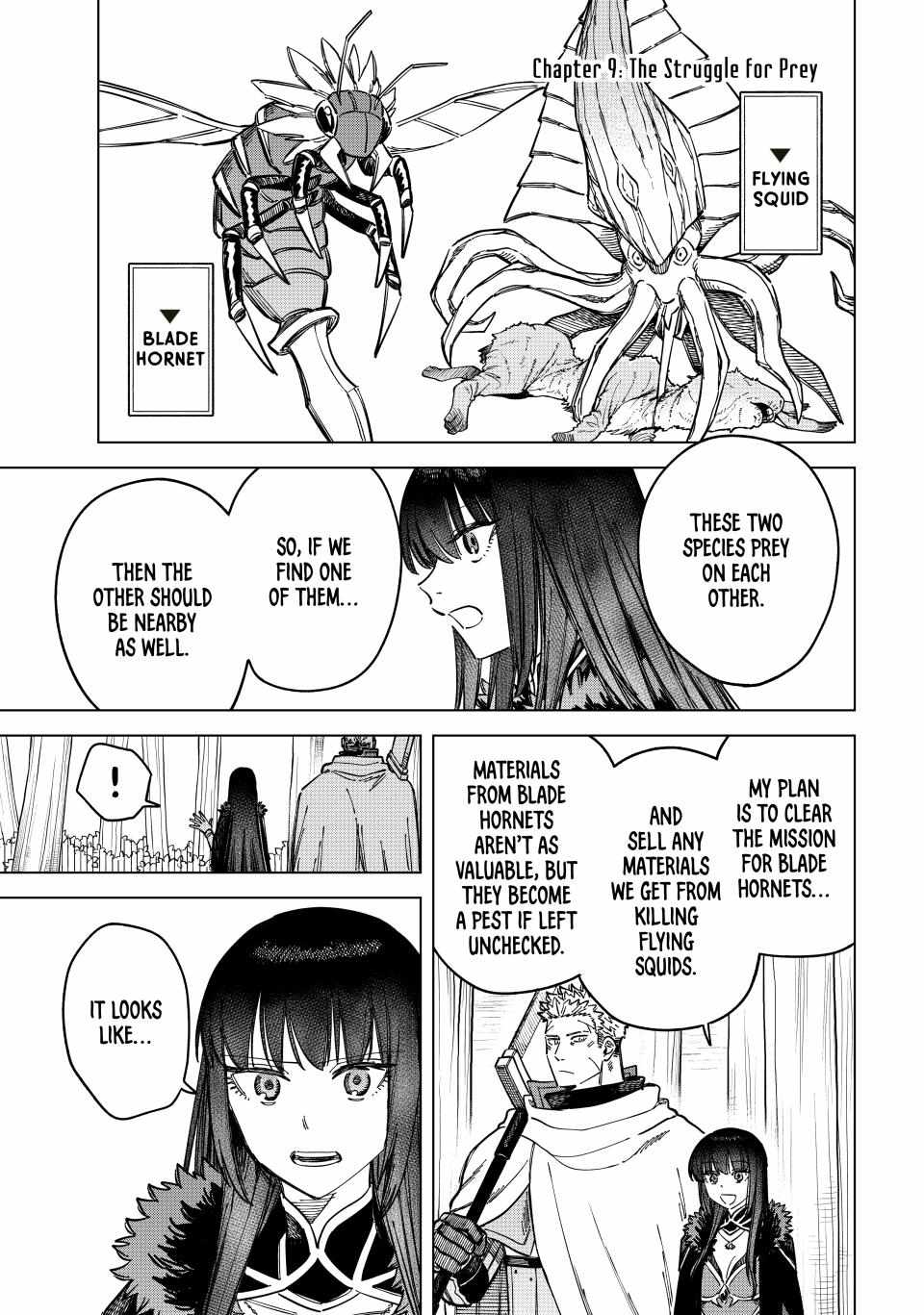 Read The Witch and the Mercenary Manga Online