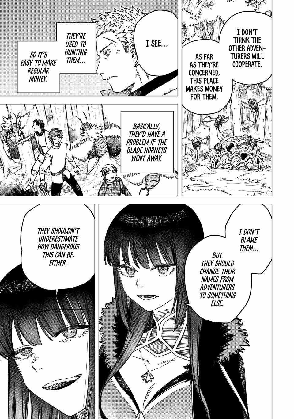 Read The Witch and the Mercenary Manga Online