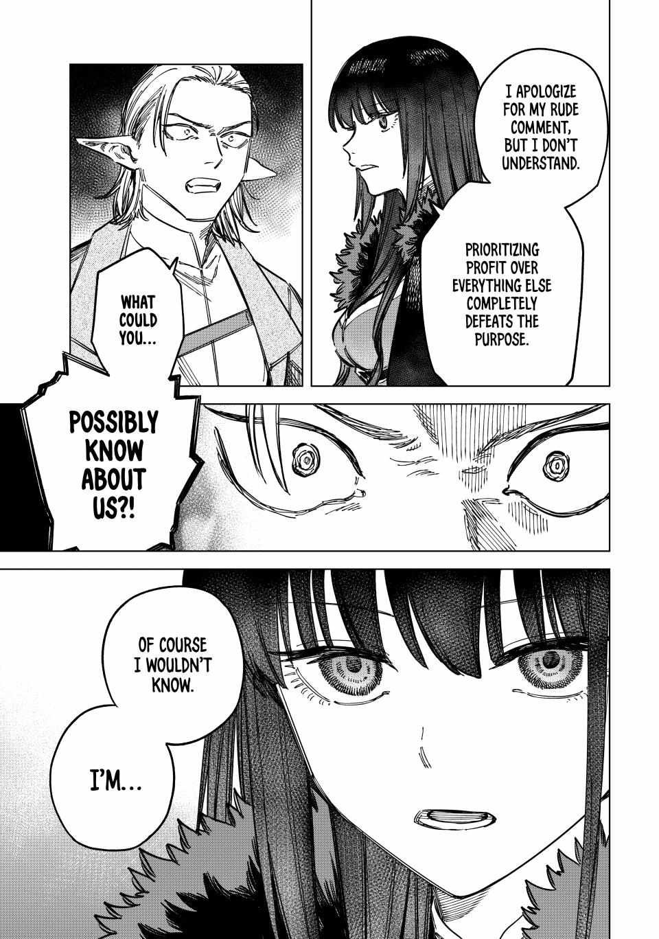 Read The Witch and the Mercenary Manga Online