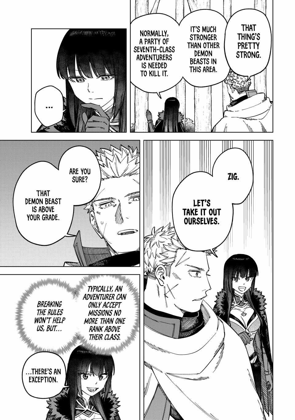 Read The Witch and the Mercenary Manga Online