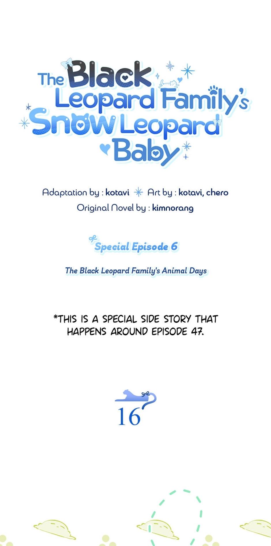 Read The snow leopard baby of the black leopard family Manga Online