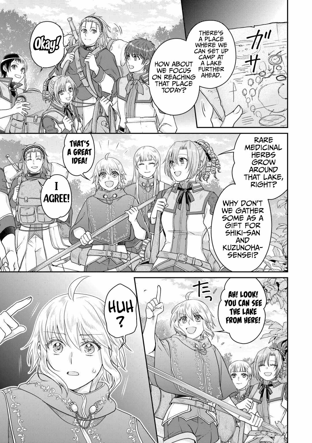 Read Tsuki ga Michibiku Isekai Douchuu Manga Online