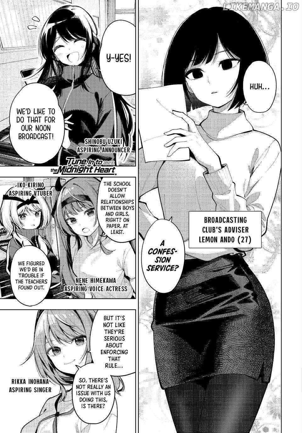 Read Tune In to the Midnight Heart Manga Online