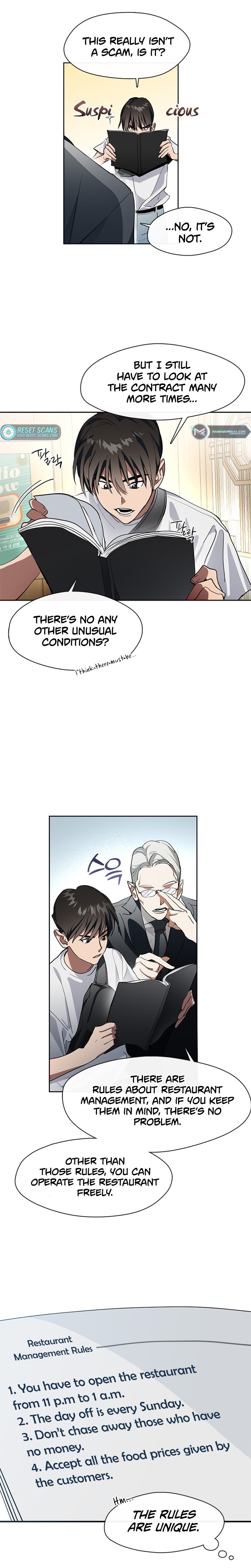 Read Underworld Restaurant Manga Online